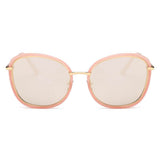 BROOKVILLE | S2003 - Round Cat-Eye Oversized Sunglasses- 5 Colors