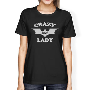 Crazy Bat Lady Women's T-Shirt- Black