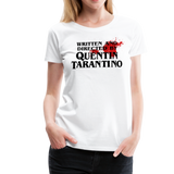 Men's & Women's Written and Directed by Quentin Tarantino (Bloodstained) T-Shirt- 2 Colors