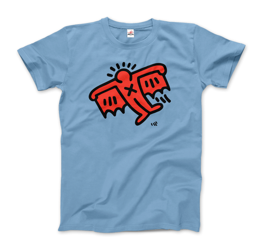 Men's & Women's Flying Devil Icon, 1990 Street Art T-Shirt- 6 Colors