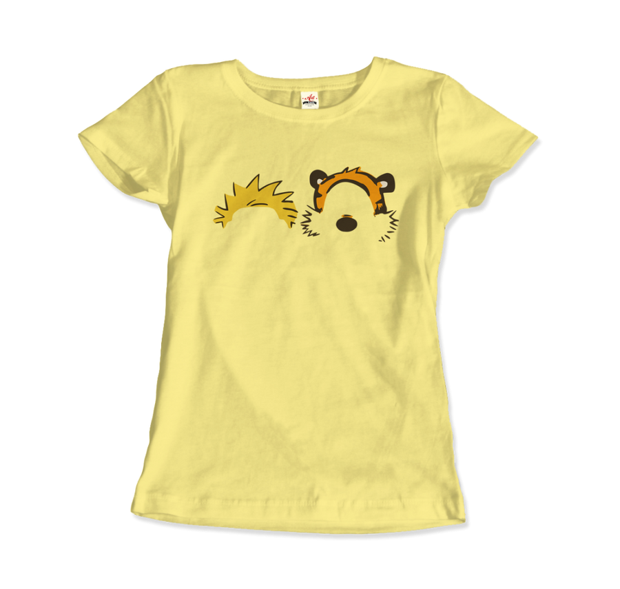 Men's or Women's Calvin and Hobbes Faces Contour T-Shirt- Various Colors
