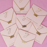 Gold Year Necklace