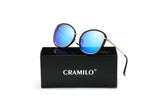 BROOKVILLE | S2003 - Round Cat-Eye Oversized Sunglasses- 5 Colors