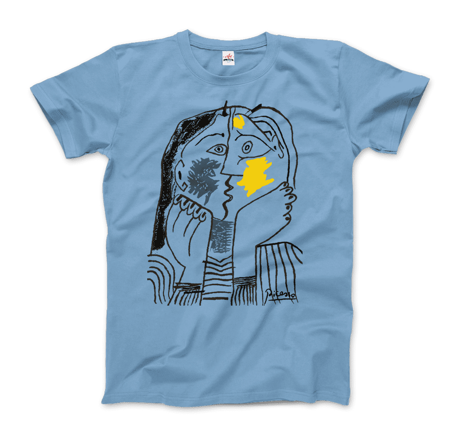 Men's or Women's Pablo Picasso The Kiss 1979 Artwork T-Shirt- Various Colors