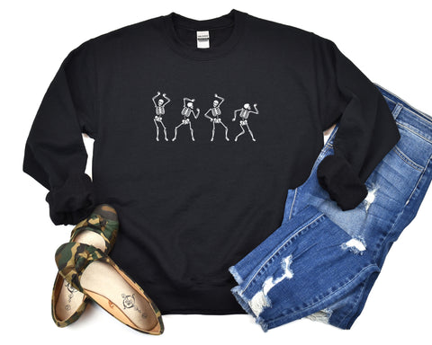 Women's Dancing Skeletons Sweatshirt