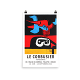 Le Corbusier 1963 Exhibition Artwork Poster