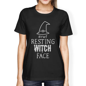 Resting Witch Face Women's T-Shirt- Black
