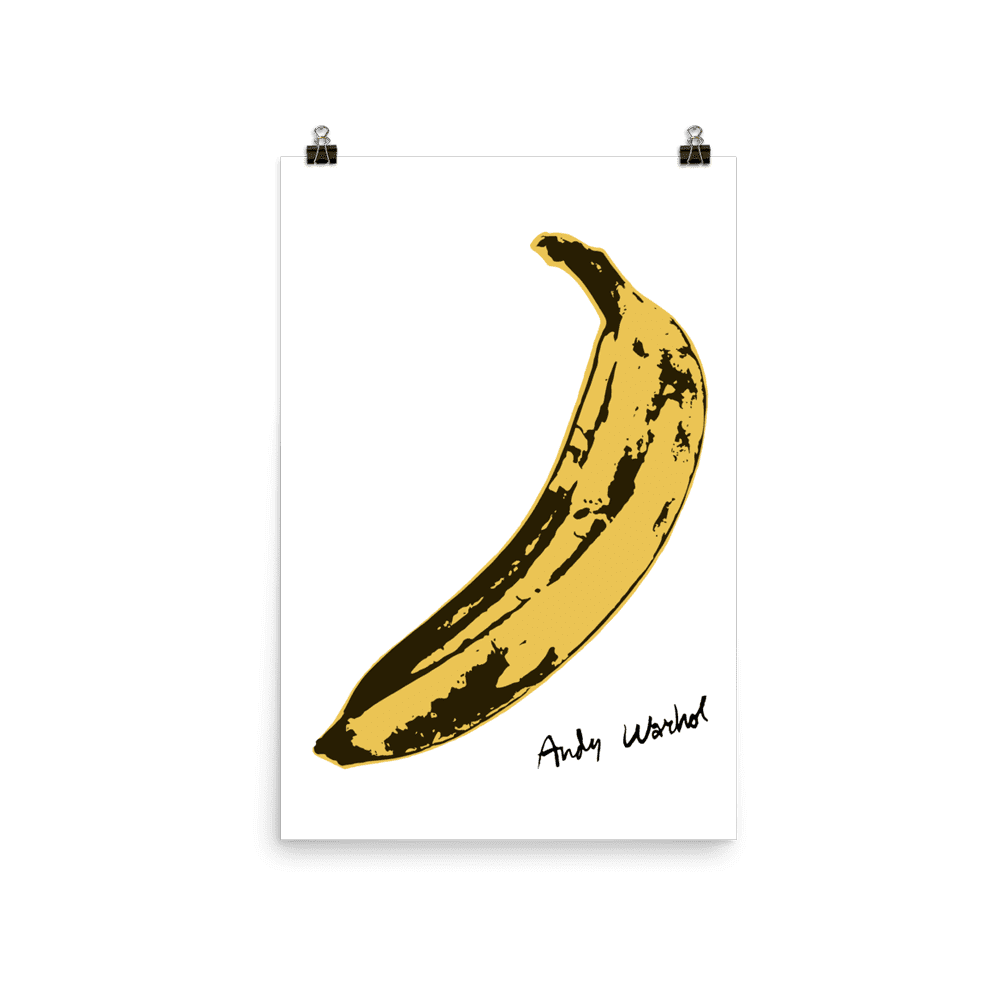 Andy Warhol's Banana, 1967 Pop Art Poster