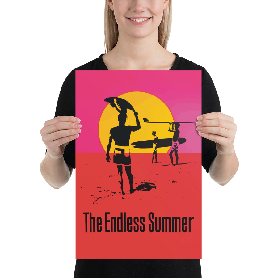 Endless Summer 1966 Surf Documentary Artwork Poster