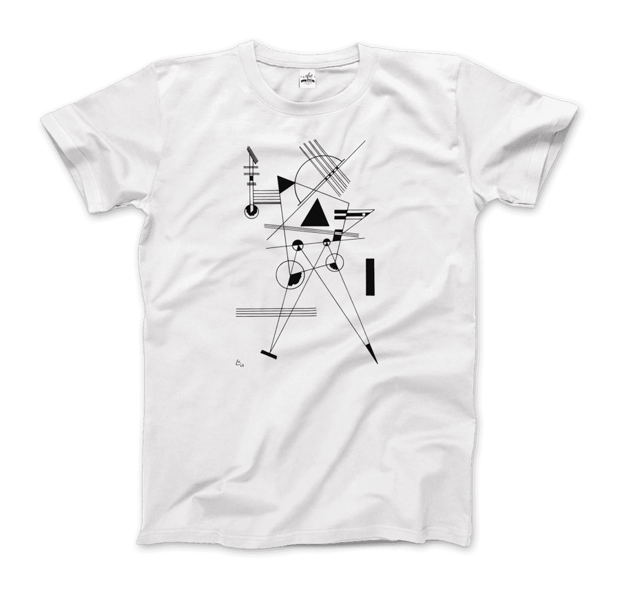 Men's or Women's Wassily Kandinsky - Drawing for Point and Line, 1925 Artwork T-Shirt- Various Colors