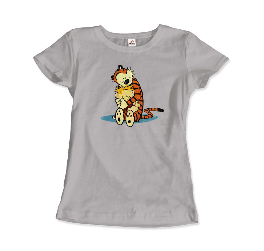 Men's or Women's Calvin and Hobbes Hugging T-Shirt- Various Colors