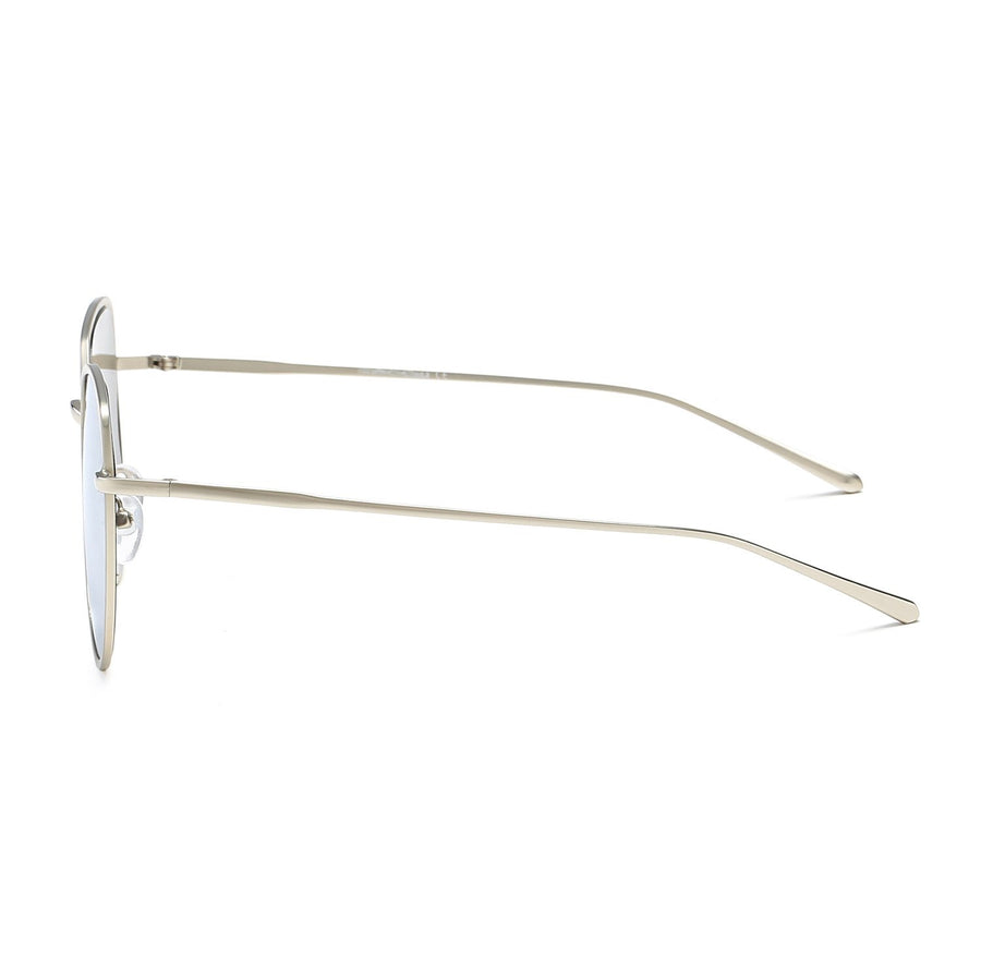 HERSHEY | A17 - Women's Flat Lens Metal Frame Cat Eye Sunglasses