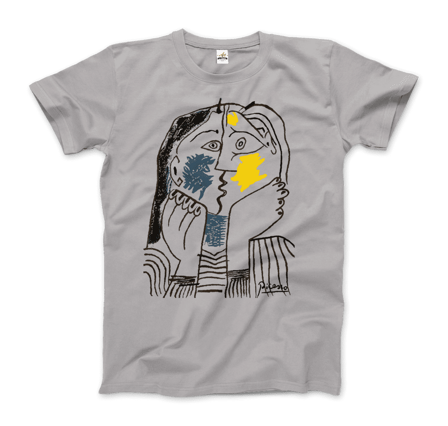 Men's or Women's Pablo Picasso The Kiss 1979 Artwork T-Shirt- Various Colors