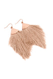 Tassel Drop Earrings- 10 Colors