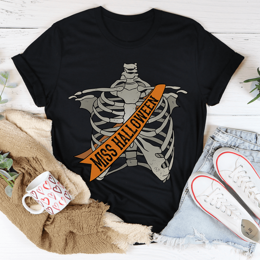 Women's Miss Halloween T-Shirt- 4 Colors