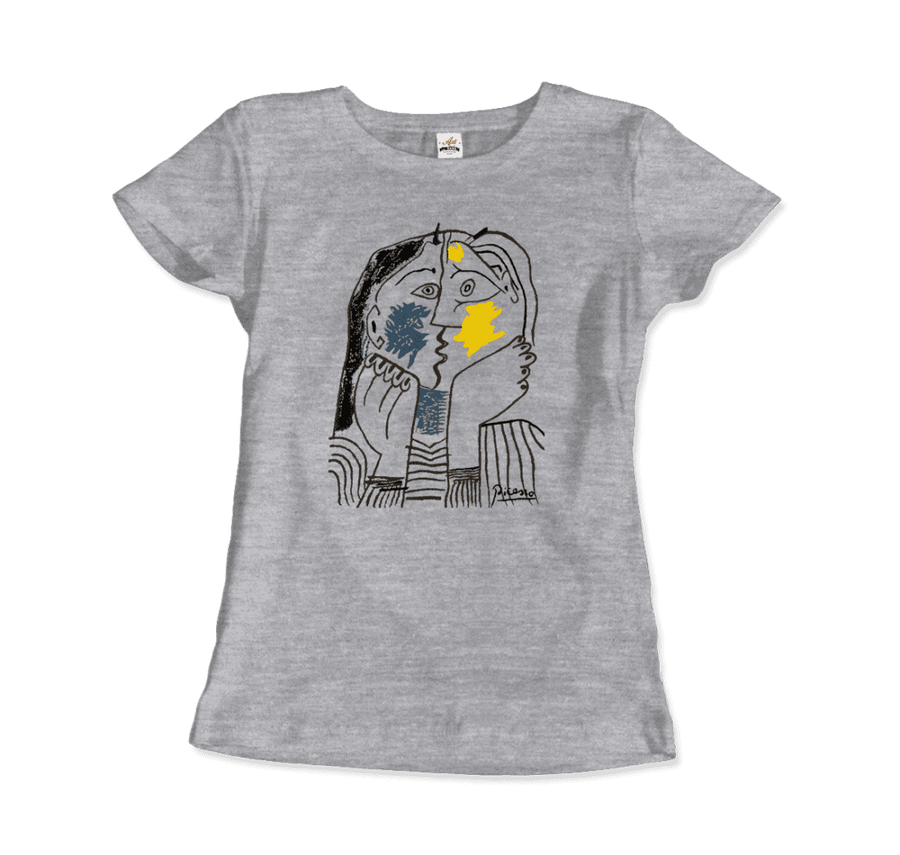 Men's or Women's Pablo Picasso The Kiss 1979 Artwork T-Shirt- Various Colors