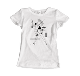 Men's or Women's Wassily Kandinsky - Drawing for Point and Line, 1925 Artwork T-Shirt- Various Colors