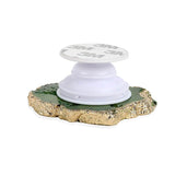 Gemstone Phone Grip- White
