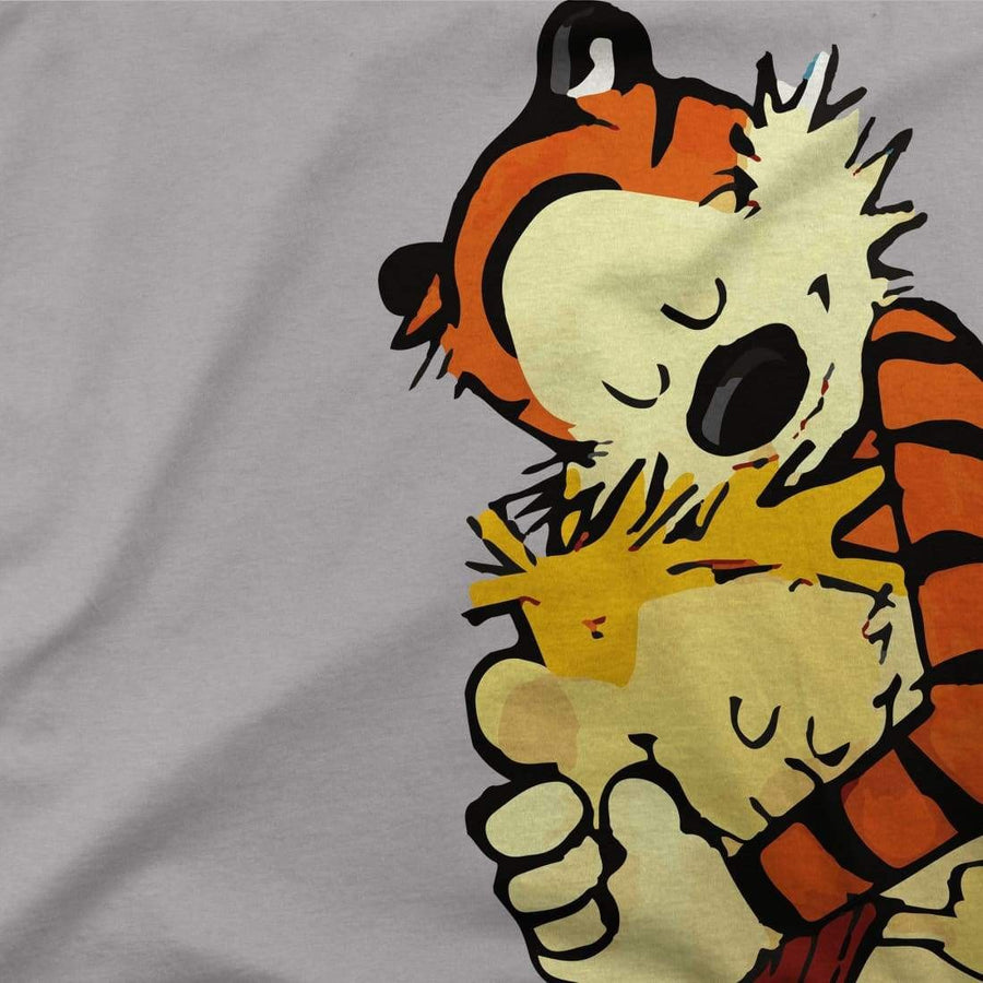 Men's or Women's Calvin and Hobbes Hugging T-Shirt- Various Colors