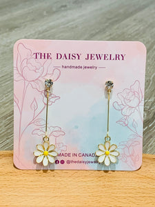 Daisy Drop Post Earrings