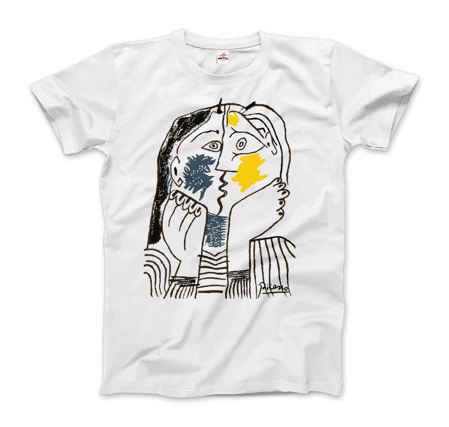 Men's or Women's Pablo Picasso The Kiss 1979 Artwork T-Shirt- Various Colors