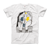 Men's or Women's Pablo Picasso The Kiss 1979 Artwork T-Shirt- Various Colors