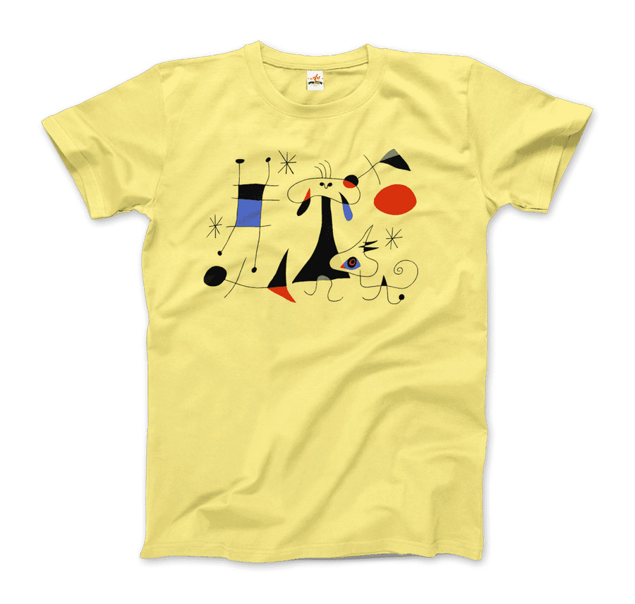 Men's or Women's Joan Miro El Sol (The Sun) 1949 Artwork T-Shirt- Various Colors
