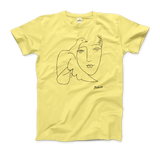 Men's or Women's Pablo Picasso Peace (Dove and Face) Artwork T-Shirt- Various Colors