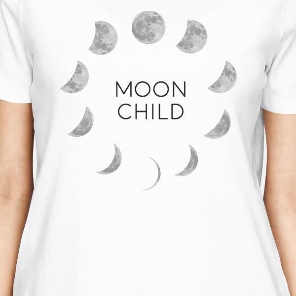 Moon Child Women's T-Shirt- White