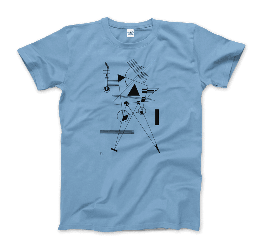 Men's or Women's Wassily Kandinsky - Drawing for Point and Line, 1925 Artwork T-Shirt- Various Colors