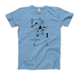 Men's or Women's Wassily Kandinsky - Drawing for Point and Line, 1925 Artwork T-Shirt- Various Colors