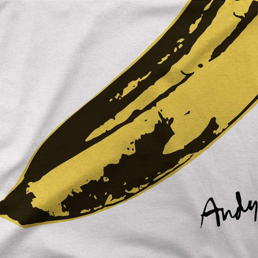 Men's Andy Warhol's Banana, 1967 Pop Art T-Shirt- Various Colors