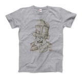 Men's or Women's Juan Gris Man With Opera Hat 1912 Artwork T-Shirt- Various Colors