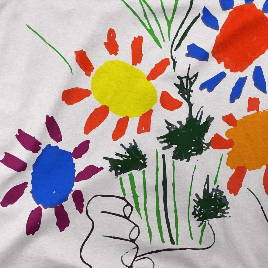 Men's or Women's Men's or Women's Pablo Picasso Bouquet of Peace 1958 Artwork T-Shirt- Various Colors