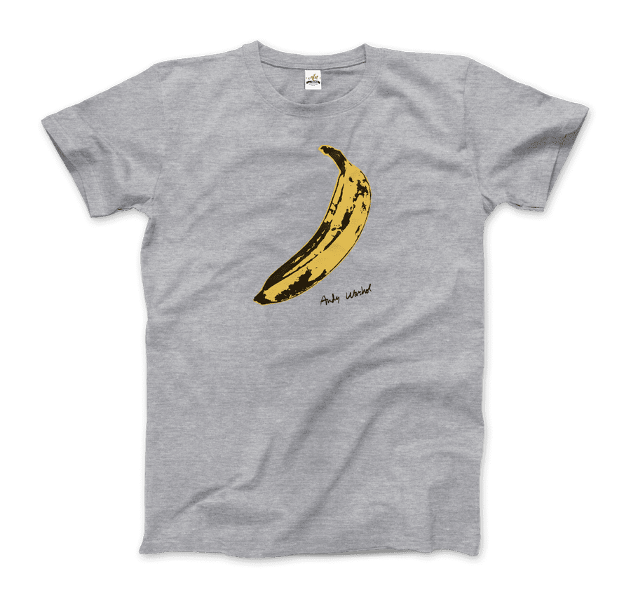 Men's Andy Warhol's Banana, 1967 Pop Art T-Shirt- Various Colors