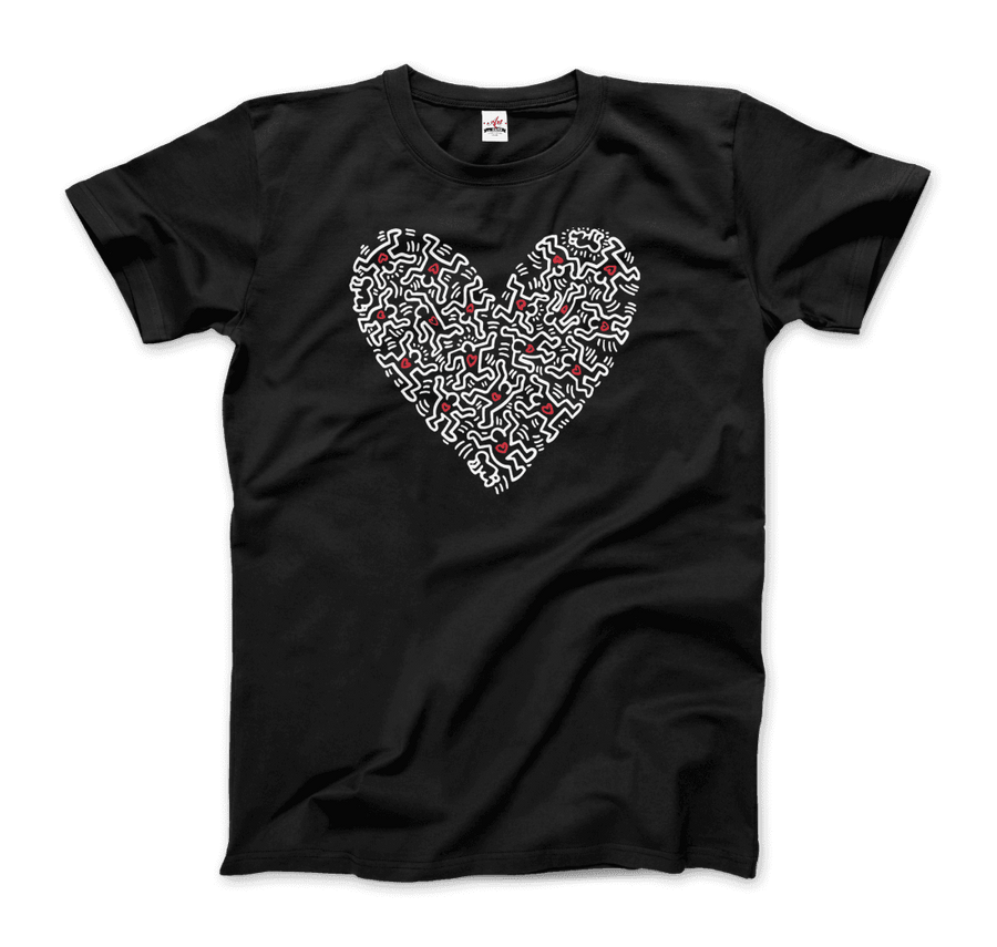 Women's Plus Size Heart of Men - Icon Series Street Art T-Shirt- 2 Colors