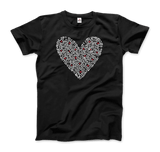 Women's Plus Size Heart of Men - Icon Series Street Art T-Shirt- 2 Colors