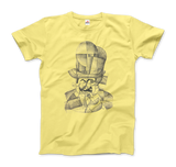 Men's or Women's Juan Gris Man With Opera Hat 1912 Artwork T-Shirt- Various Colors