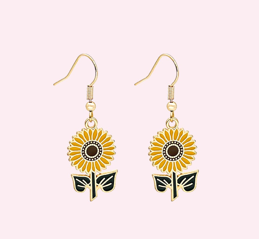 Sunflower Earrings