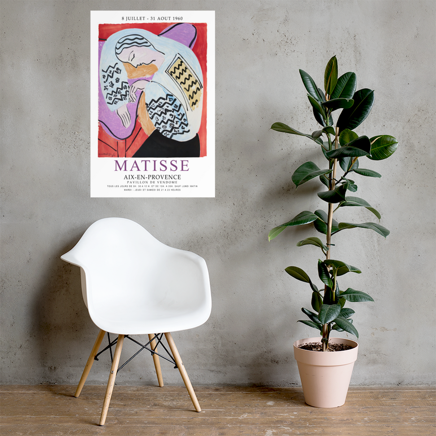 Henri Matisse the Dream - Aix-En-Provence Exhibition Poster