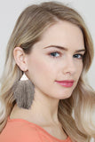 Tassel Drop Earrings- 10 Colors