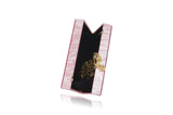 Pink & Green Pearl Cactus Acrylic Box Clutch