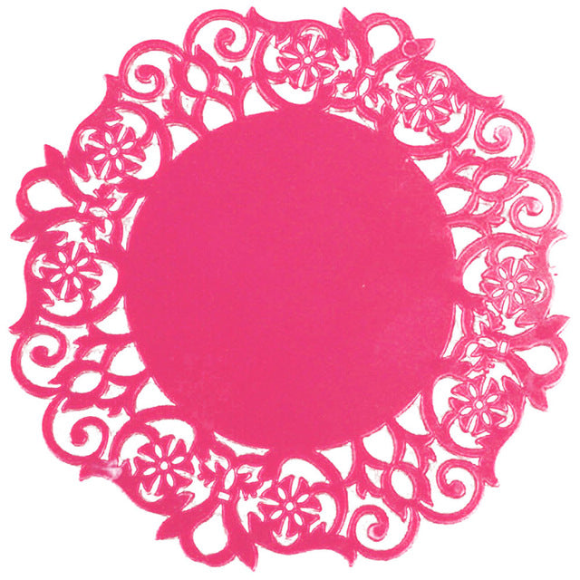 Colorful Silicone Lace Doilies