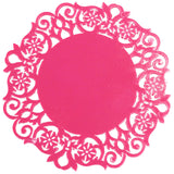 Colorful Silicone Lace Doilies