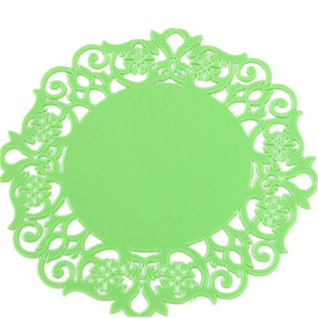 Colorful Silicone Lace Doilies