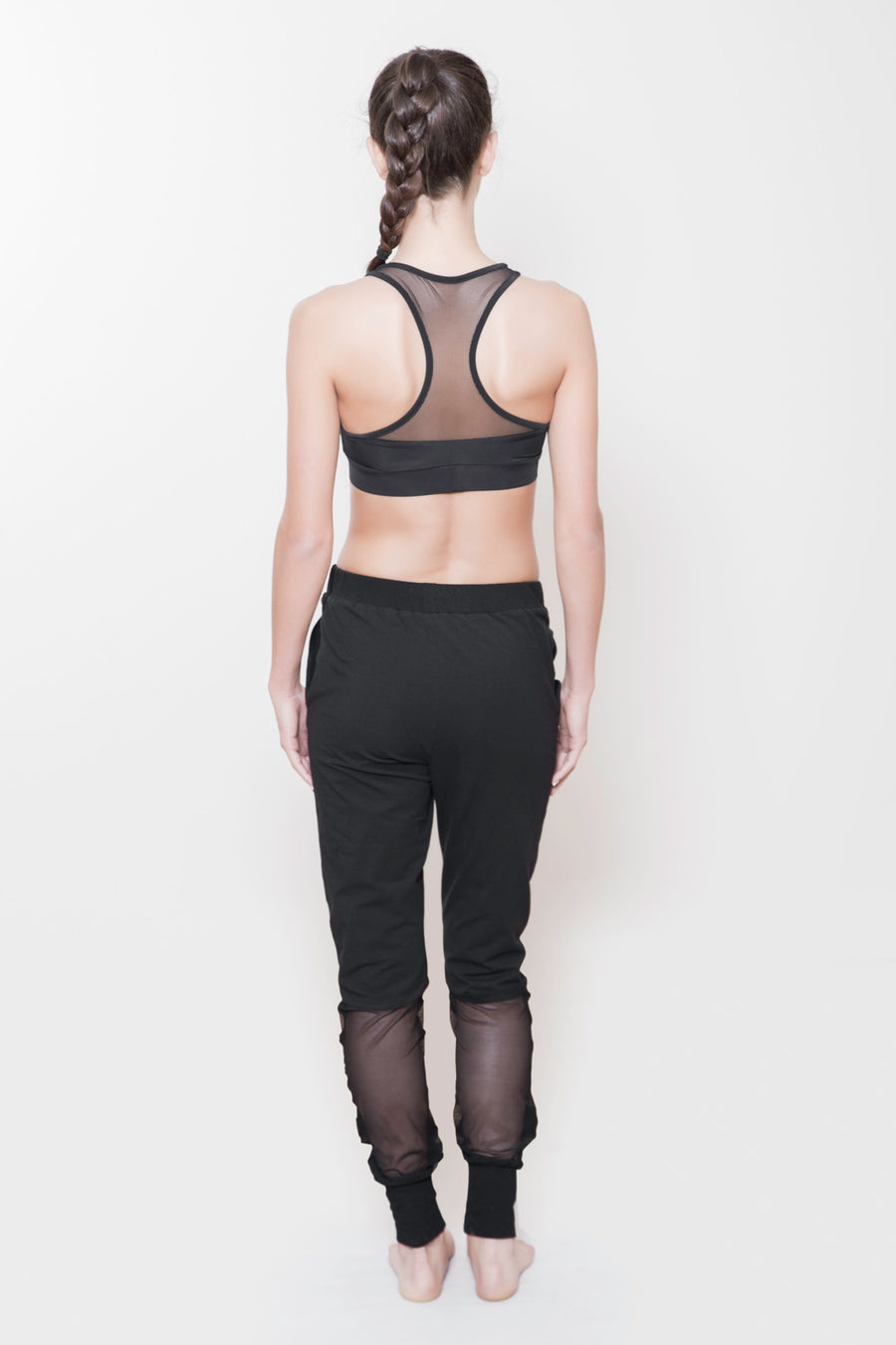 V-Cut Mesh Sports Bra- 3 Colors