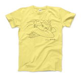 Men's or Women's Henri Matisse Young Woman With Face Buried in Arms Artwork T-Shirt- Various Colors
