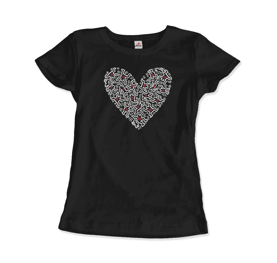 Women's Plus Size Heart of Men - Icon Series Street Art T-Shirt- 2 Colors