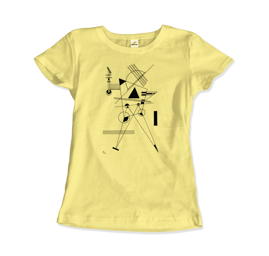 Men's or Women's Wassily Kandinsky - Drawing for Point and Line, 1925 Artwork T-Shirt- Various Colors