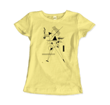 Men's or Women's Wassily Kandinsky - Drawing for Point and Line, 1925 Artwork T-Shirt- Various Colors
